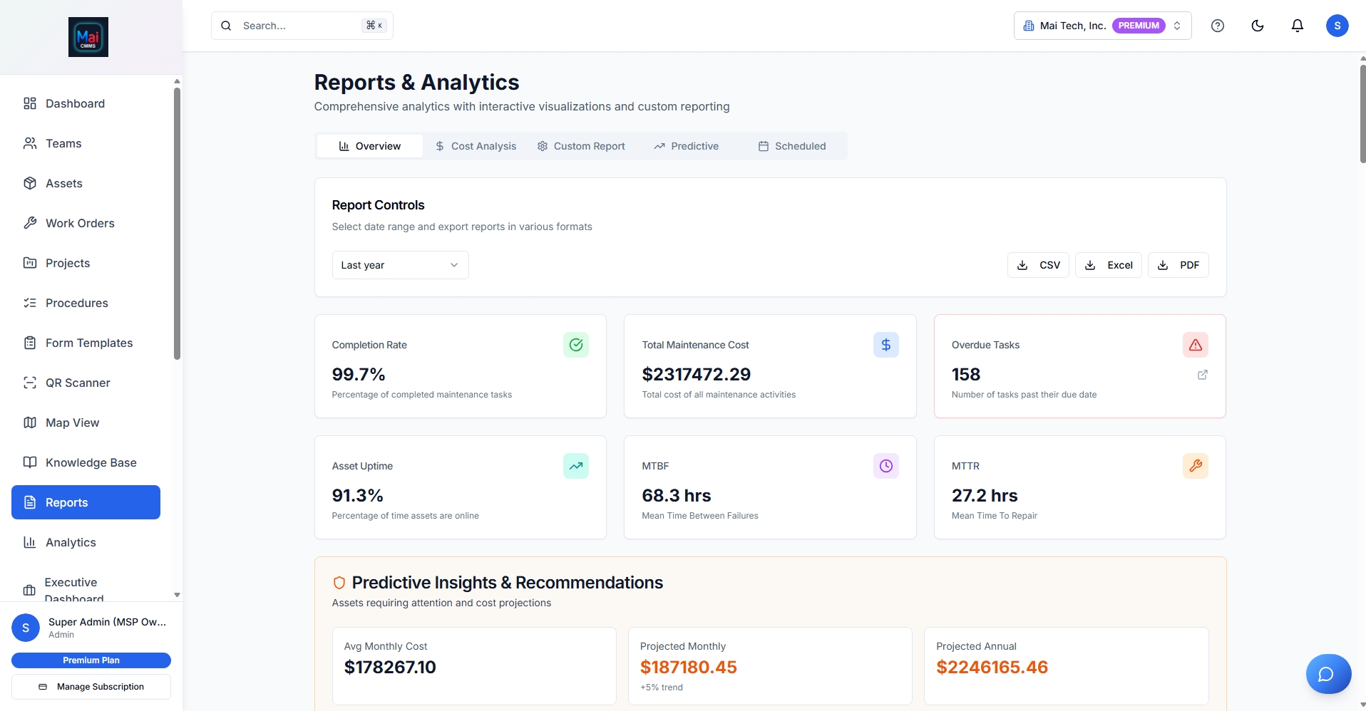 Reports & Analytics